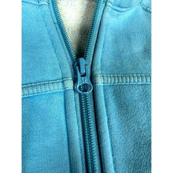 lululemon jacket Powder Blue Hood Pockets Sz 6 - Picture 2 of 7